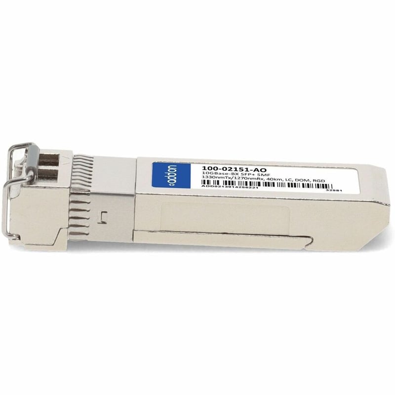 AddOn Calix® 100-02151 Compatible TAA 10GBase-BX SFP+ Transceiver (SMF, 1330nmTx/1270nmRx, 40km, LC, DOM, -40 to 85C) - Thumbnail 2