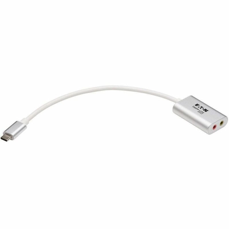 Tripp Lite by Eaton USB C to 3.5mm Stero Audio Adapter for Microphone Headphones USB Type C, USB-C, USB Type-C - Thumbnail 4