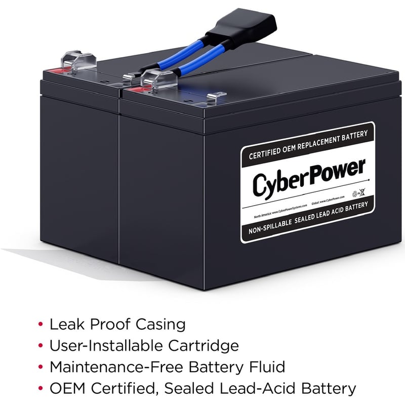 CyberPower RB1290X2A Replacement Battery Cartridge - Thumbnail 2