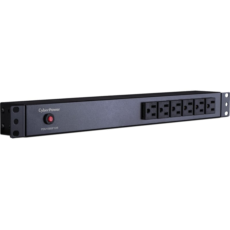 CyberPower PDU15B6F12R 100 - 125 VAC 15A Basic PDU - Thumbnail 5