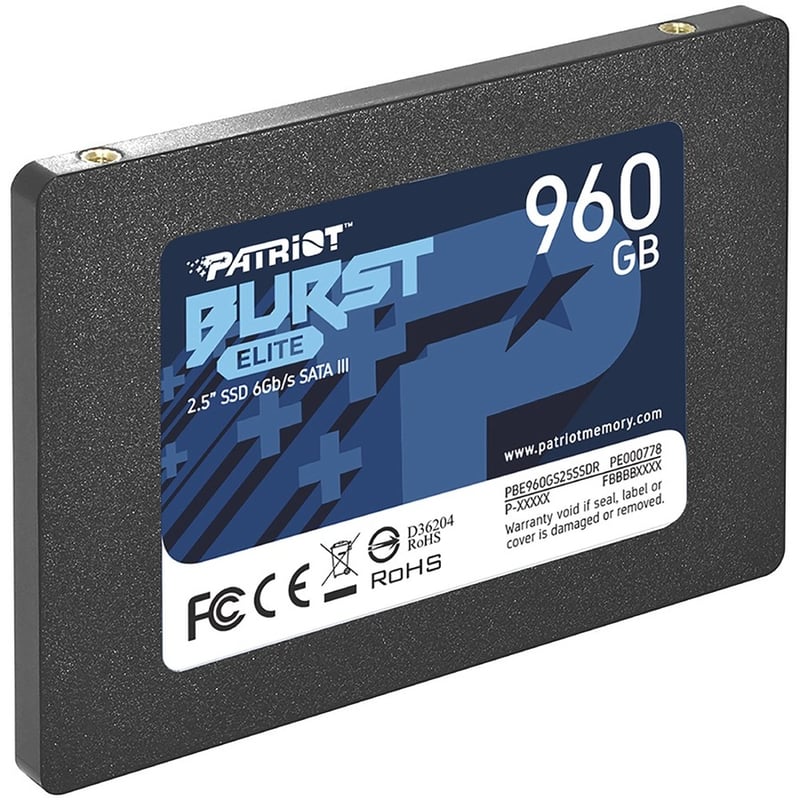 PATRIOT BURST ELITE 960GB SATA3 SSD 2.5 - Thumbnail 2