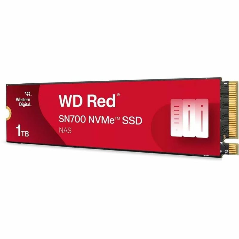 WD Red S700 WDS100T1R0C 1 TB Solid State Drive - M.2 2280 Internal - PCI Express NVMe (PCI Express NVMe 3.0 x4) - Thumbnail 2