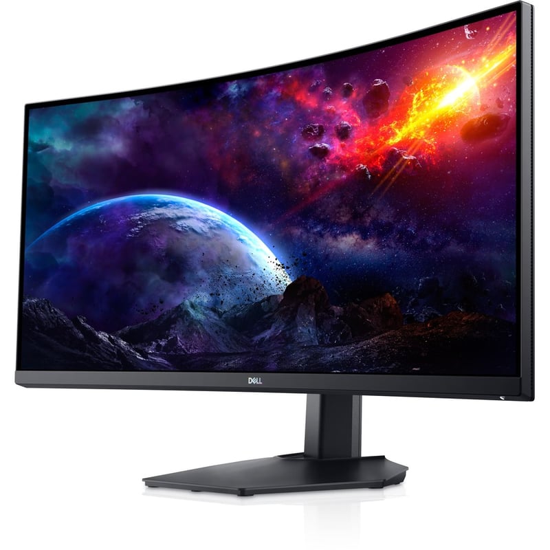 Dell S3422DWG 34" Class UW-QHD Curved Screen Gaming LCD Monitor - 21:9 - Thumbnail 2
