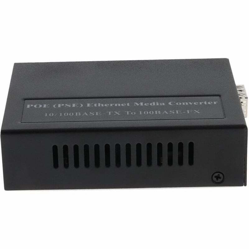 AddOn 10/100Base-TX(RJ-45) to 100Base-FX(LC) MMF 1310nm 2km PoE Media Converter - Thumbnail 5