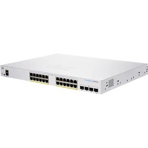 Cisco Business 350 CBS350-24FP-4X Ethernet Switch - Thumbnail 1