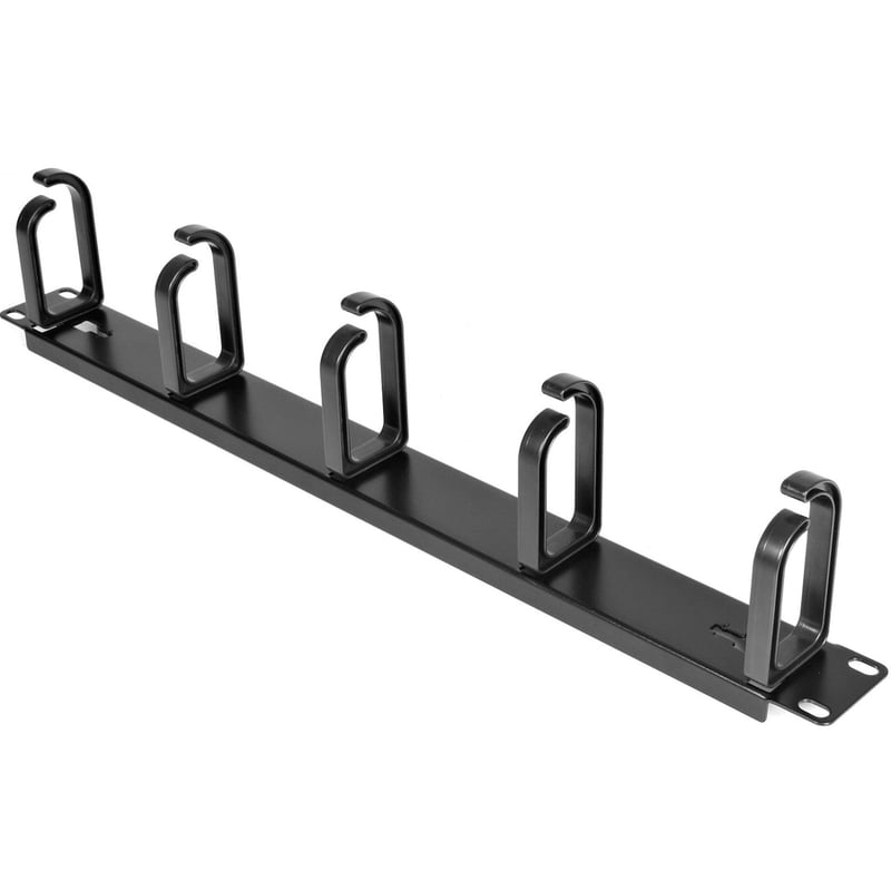 StarTech.com 1U 19in Metal Rackmount Cable Management Panel - Rack cable management kit - 1U - Thumbnail 3