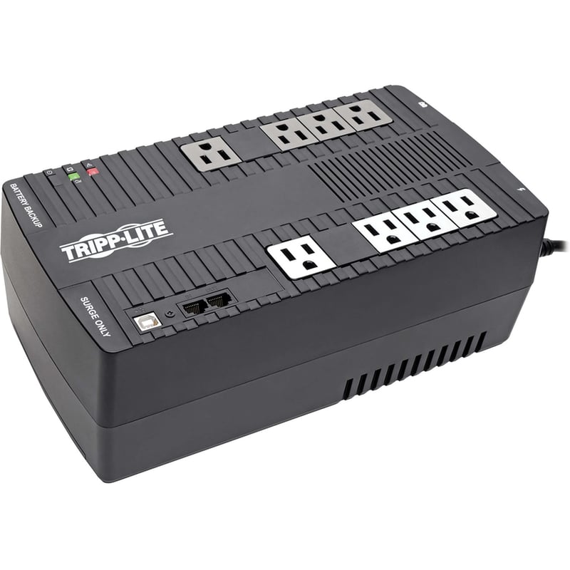 Tripp Lite by Eaton UPS 700VA 350W Line-Interactive UPS - 8 NEMA 5-15R Outlets AVR 120V 50/60 Hz USB Desktop/Wall Mount - Thumbnail 1