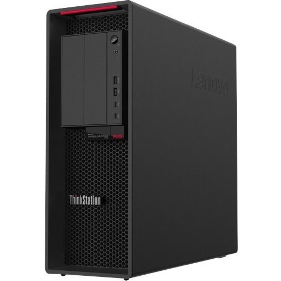 Lenovo ThinkStation P620 30E000DQUS Workstation - 1 x AMD Ryzen Threadripper PRO 3945WX - 32 GB - 1 TB SSD - Tower - Thumbnail 4