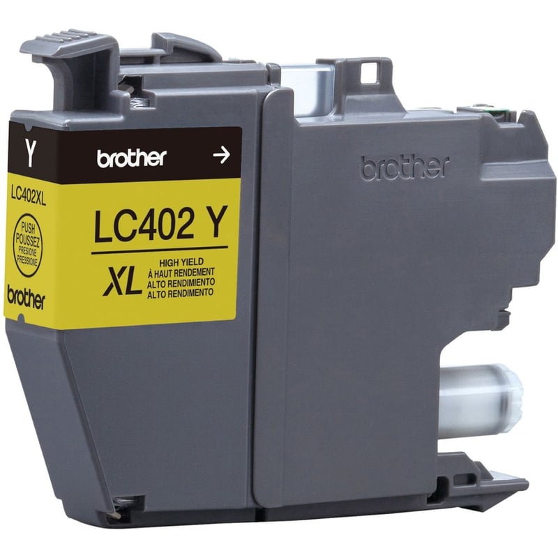 Brother LC402XL Original High (XL) Yield Inkjet Ink Cartridge - Yellow Pack - Thumbnail 3
