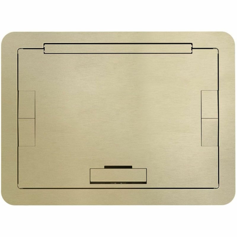 Wiremold Evolution Series EFB6, EFB8, EFB10 Floor Box Flush Style Cover with Solid Lid - Thumbnail 1
