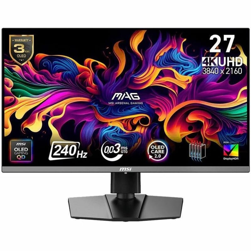 MAG 272UP QD-OLED X24 27IN QD-OLED 2560X1440 QHD 240HZ - Thumbnail 5