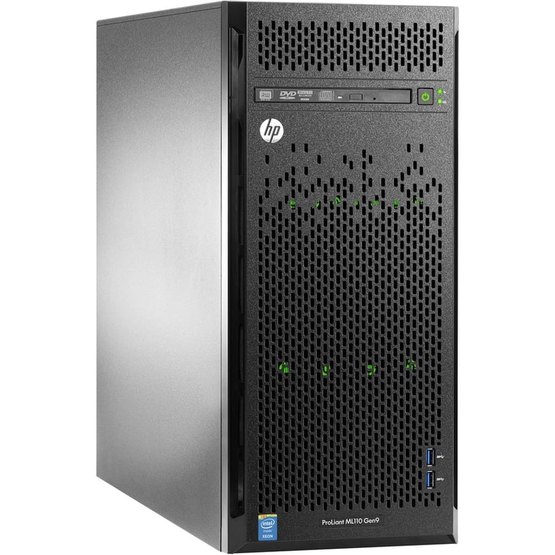 HPE ProLiant ML110 G9 4.5U Tower Server - 1 Xeon E5-2603 v3 1.60 GHz - 4 GB RAM - Serial ATA/600 Controller - Thumbnail 4