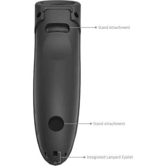 Socket Mobile DuraScan D740, Universal Barcode Scanner, Black - Thumbnail 4