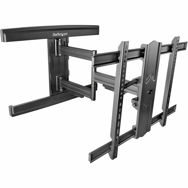 StarTech.com TV Wall Mount for up to 80" VESA Mount Displays - Low Profile Full Motion TV Mount - Heavy Duty Adjustable Articulating Arm - Thumbnail 1