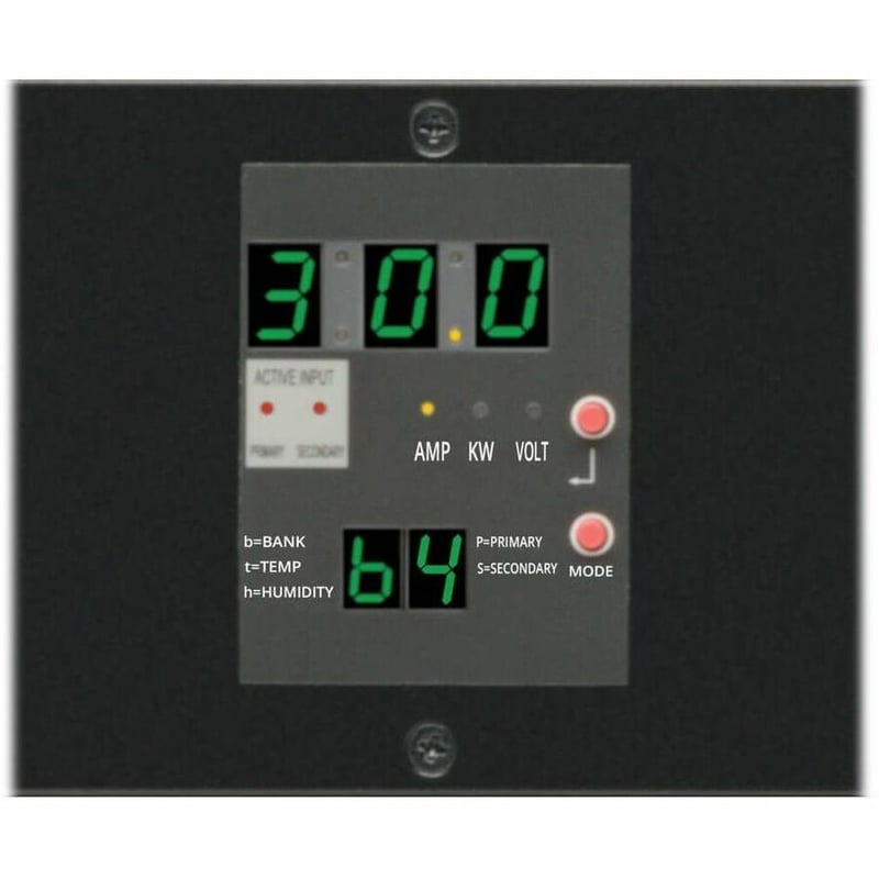 Tripp Lite by Eaton PDU 5.8kW Single-Phase Switched Automatic Transfer Switch PDU Two 200-240V L6-30P Inputs 16-C13 2-C19 & 1 L6-30R Outlet 2U TAA - Thumbnail 2