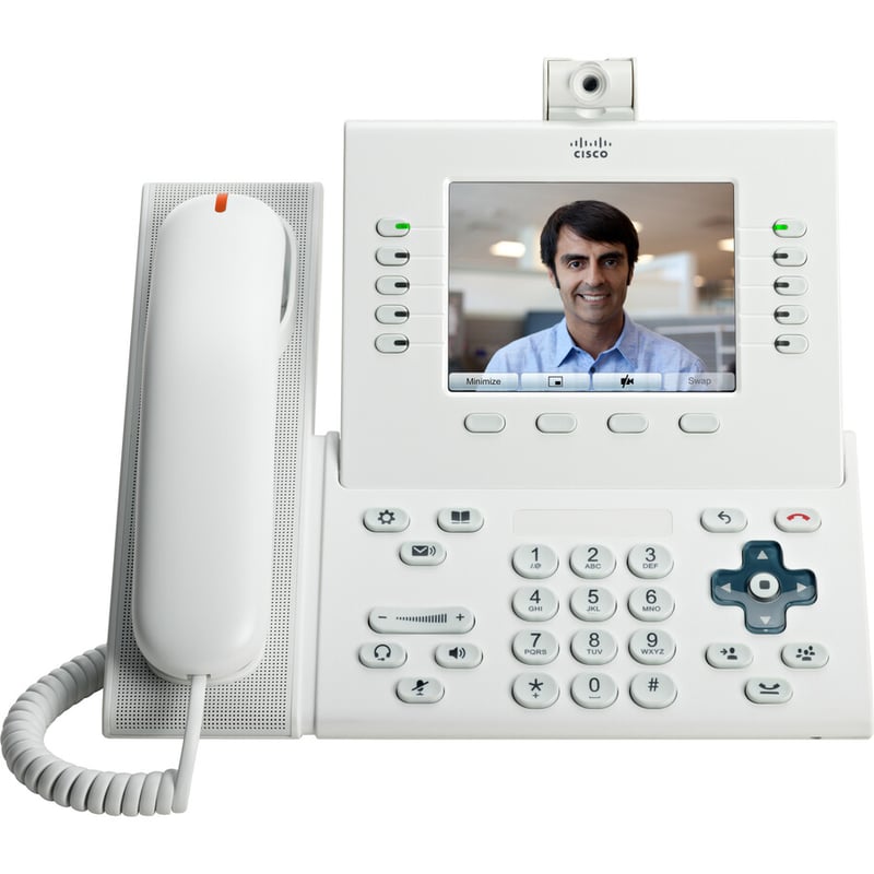 Cisco Unified 9951 IP Phone - Refurbished - Desktop - Charcoal Gray - Thumbnail 3