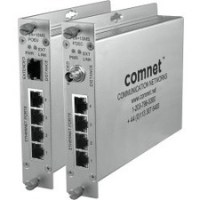 Comnet 4 Port 10/100 Mbps Ethernet Self-managed Switch, with UTP CopperLine Uplink Port