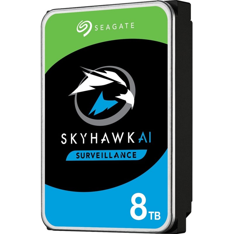 Seagate SkyHawk AI ST8000VE001 8 TB Hard Drive - 3.5" Internal - SATA (SATA/600) - Thumbnail 2