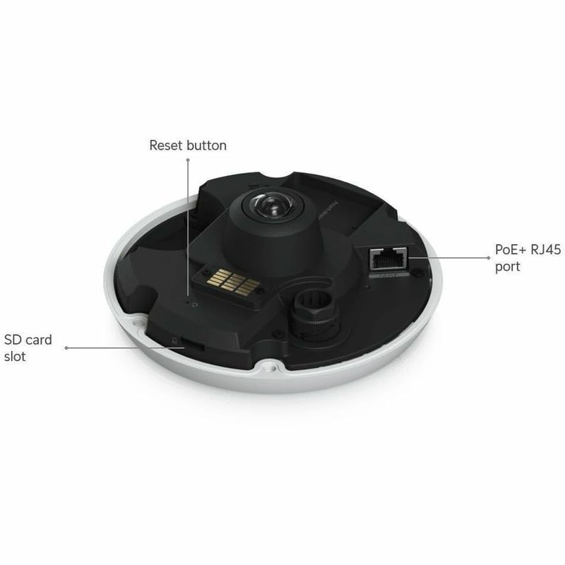 Ubiquiti UniFi G6 Pro 360 12 Megapixel Network Camera - Color - Fisheye - White - Thumbnail 2
