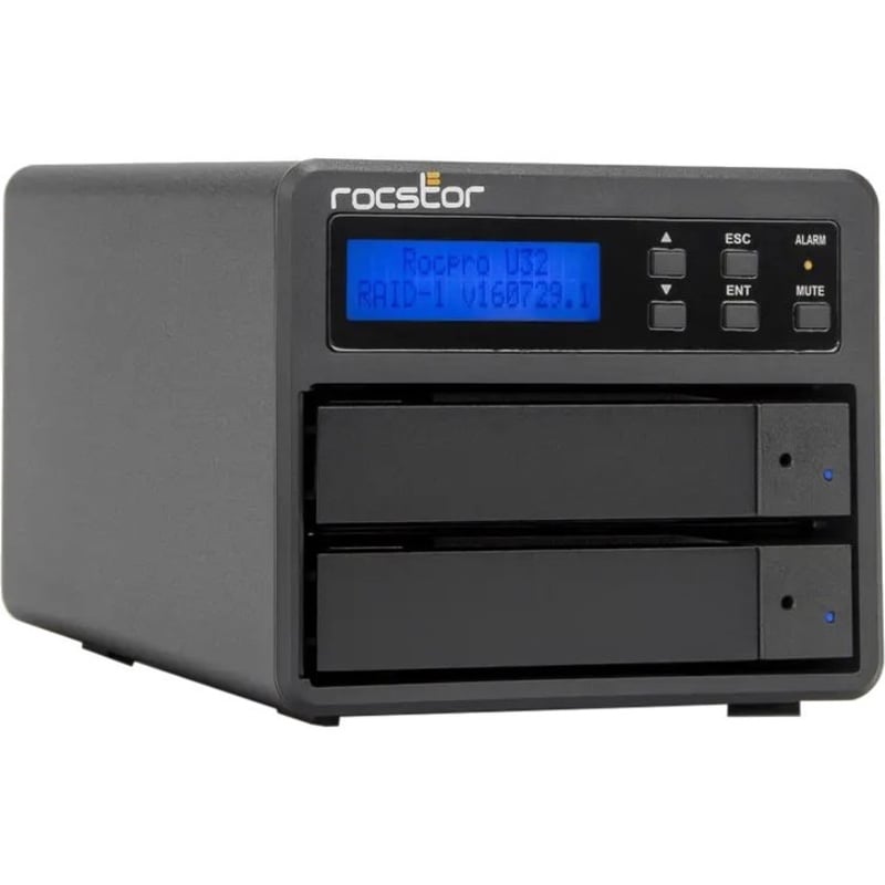 Rocstor Rocpro U33 USB Type-C Desktop RAID Storage - Thumbnail 3