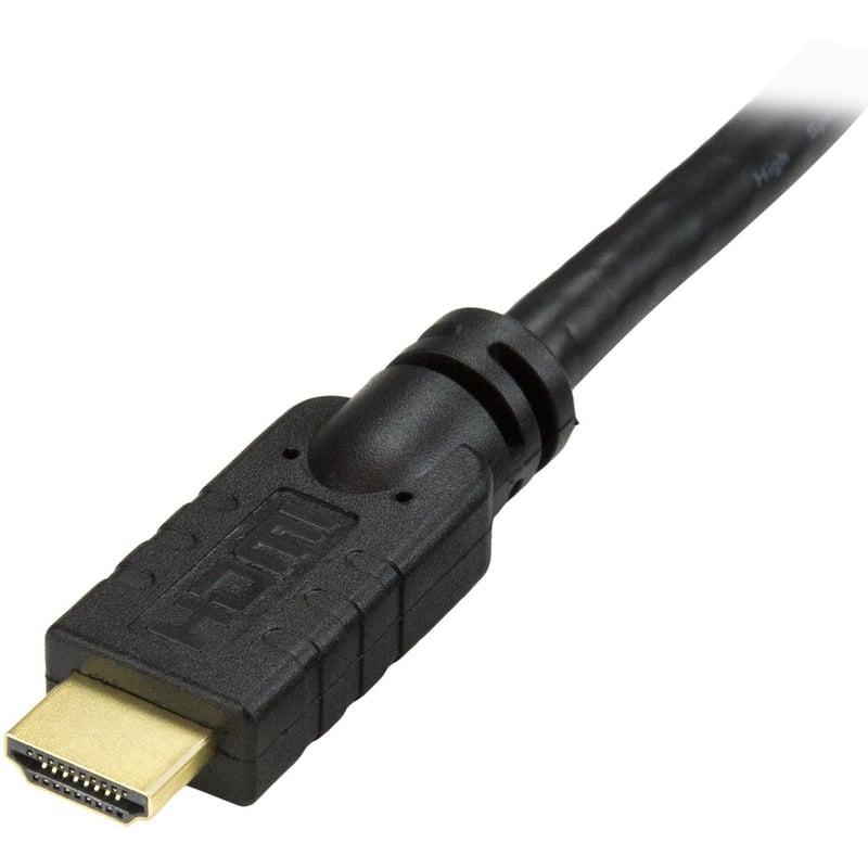 StarTech.com 20ft HDMI Cable, 4K High Speed HDMI Cable with Ethernet, 4K 30Hz UHD HDMI Cord M/M, 4K HDMI 1.4 Video/Display Cable, Black - Thumbnail 2
