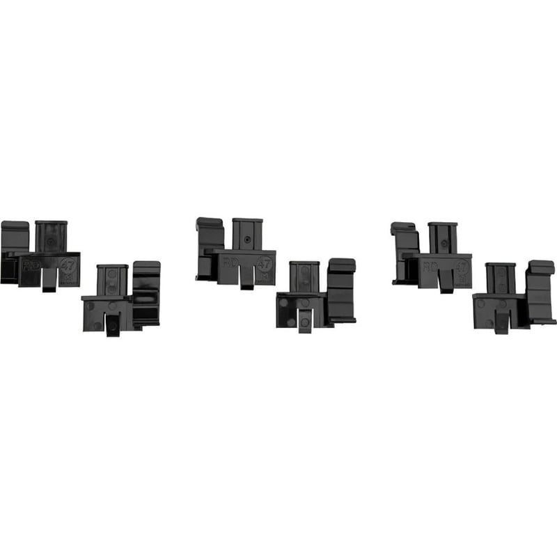 RealWear MSA Front Brim Top Mount Clips - Right Eye User (3 Pairs) - Thumbnail 1