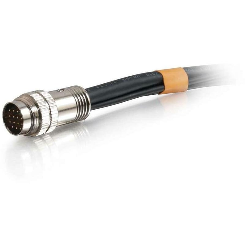 C2G 1.5ft RapidRun VGA (HD15) + 3.5mm + Composite Video + Stereo Audio Flying Lead - Thumbnail 2