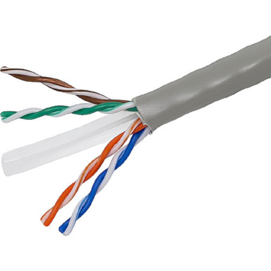 CAT6 UTP SOLID (CMR)1000FT - GRAY - Thumbnail 2