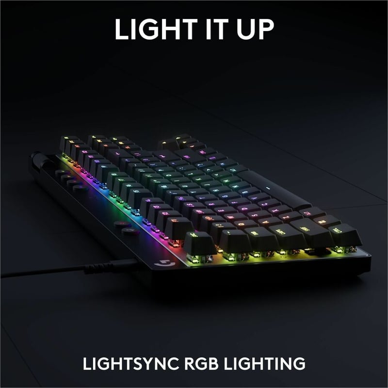 PRO X TKL RAPID GAMING KEYBOARD BLACK LINEAR - Thumbnail 2
