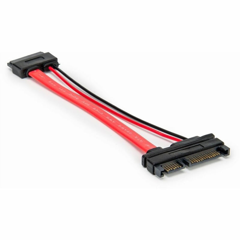 6IN(15CM) SLIMLINE SATA ADAPTER SATA TO SATA ADAPTER WITH POWER-F/M - Thumbnail 3