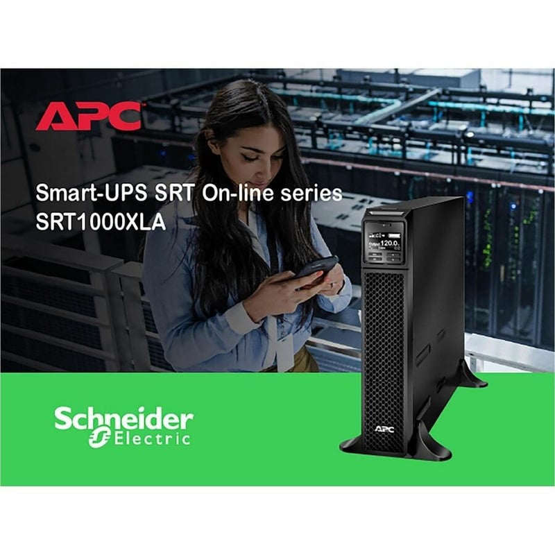 APC by Schneider Electric Smart-UPS SRT 1000VA 120V