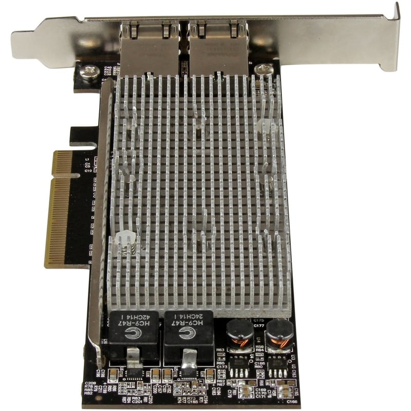 StarTech.com 10G Network Card - 2 port - NBASE-T - RJ45 Port - Intel X550 chipset - Ethernet Card - Intel NIC Card - Thumbnail 4