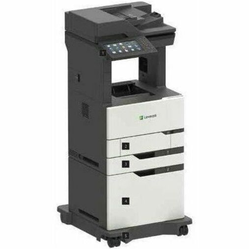 Lexmark MX826adxe Wired Laser Multifunction Printer - Monochrome - Thumbnail 2