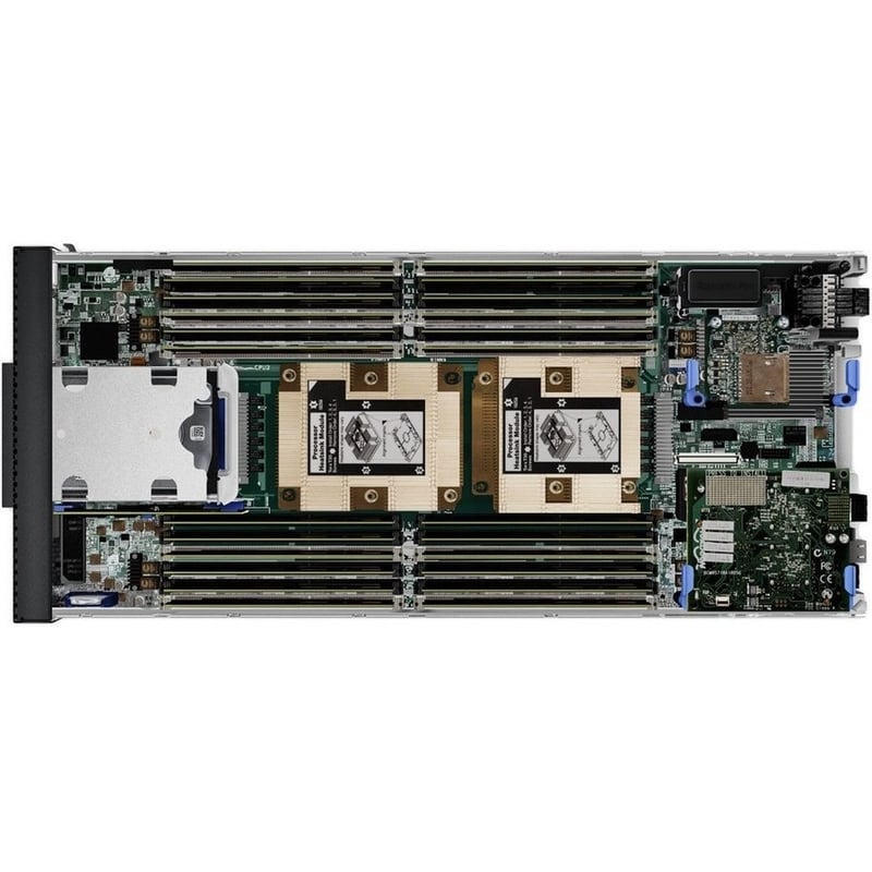 Lenovo ThinkSystem SN550 7X16A07BNA Blade Server - 1 x Intel Xeon Silver 4208 2.10 GHz - 32 GB RAM - Serial ATA/600, Serial Attached SCSI (SAS) Controller - Thumbnail 2