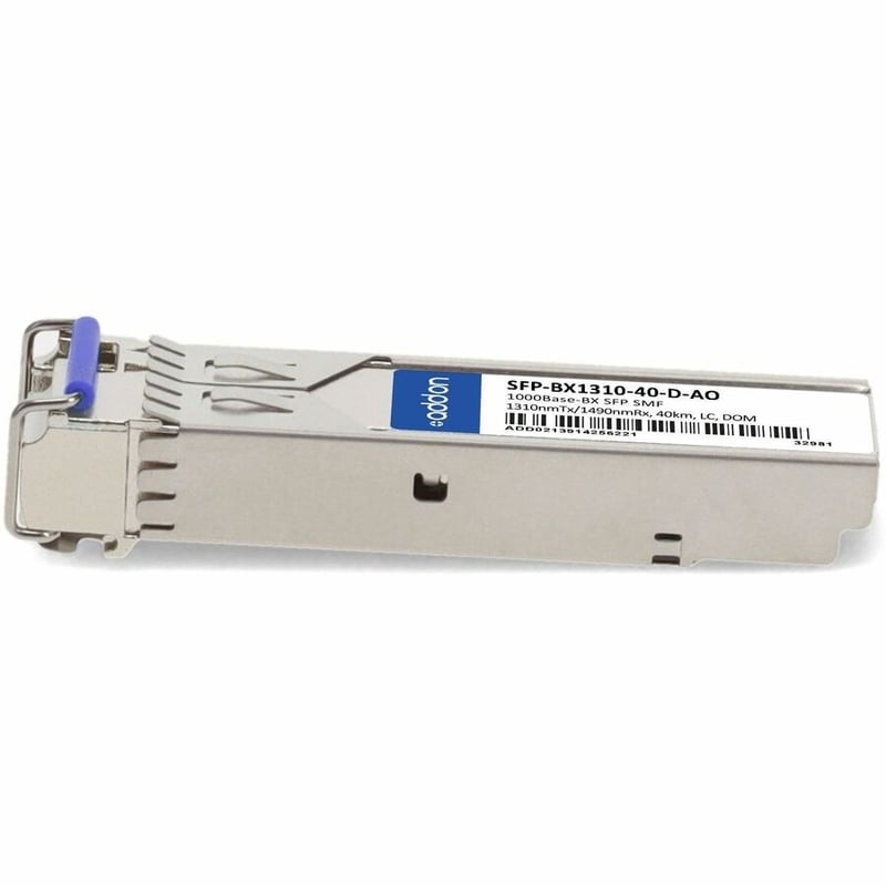 AddOn ZyXEL® SFP-BX1310-40-D Compatible TAA 1000Base-BX SFP Transceiver (SMF, 1310nmTx/1490nmRx, 40km, LC, DOM) - Thumbnail 2