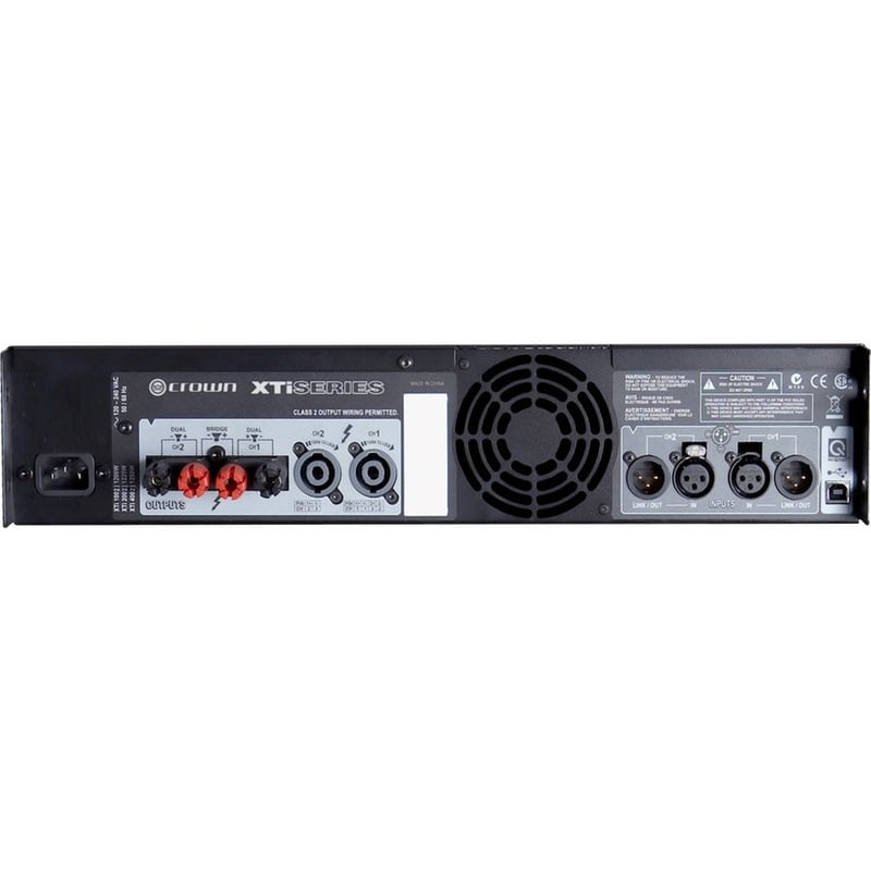 Crown XTi 2002 Amplifier - 1600 W RMS - 2 Channel - Thumbnail 2