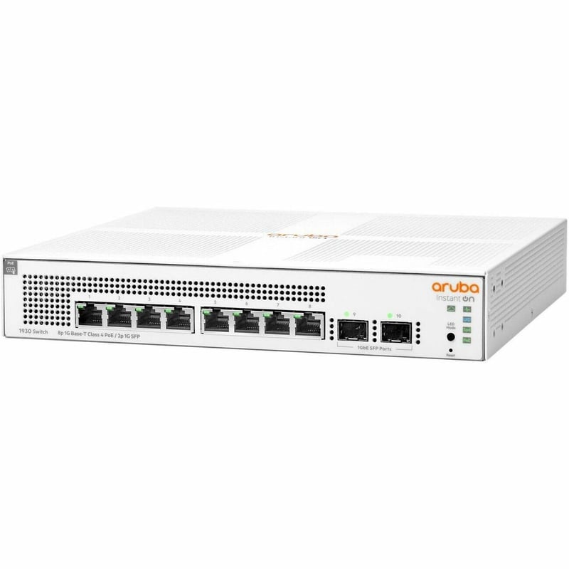 Aruba Instant On 1930 8G Class4 PoE 2SFP 124W Switch - Thumbnail 1