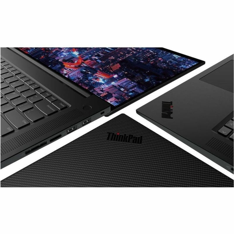 Lenovo ThinkPad P1 Gen 6 21FV001NUS 16" Mobile Workstation - WQXGA - 2560 x 1600 - Intel Core i7 13th Gen i7-13800H Tetradeca-core (14 Core) 2.50 GHz - 16 GB Total RAM - 512 GB SSD - Black Paint - Thumbnail 3