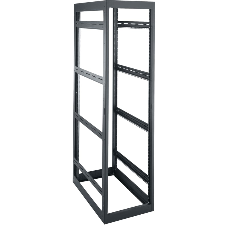 Middle Atlantic MRK 44RU Open Frame Floor Standing Rack - 36in Depth Floor Standing Cabinet - TAA Compliant