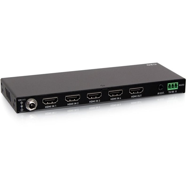 C2G 4-Port HDMI Switch - 4K HDMI Video Switch Box - Thumbnail 4