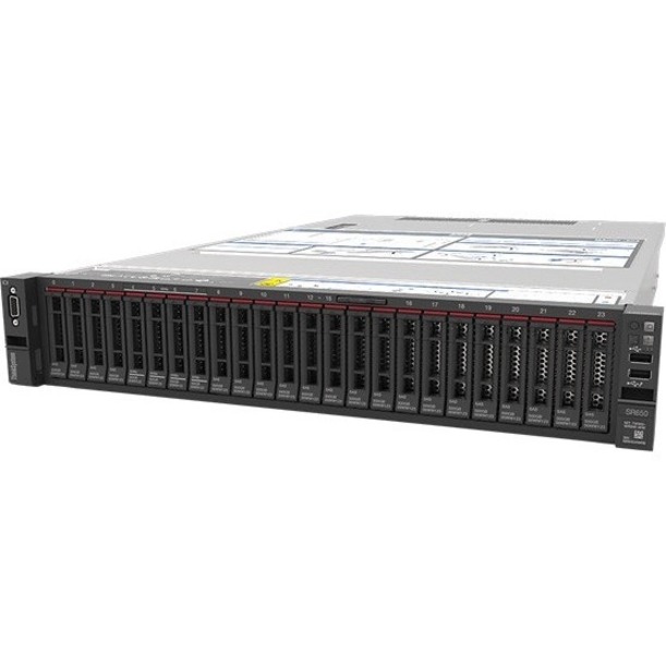 Lenovo ThinkSystem SR650 7X06GU7K00 2U Rack Server - 12Gb/s SAS, Serial ATA/600 Controller - Thumbnail 3