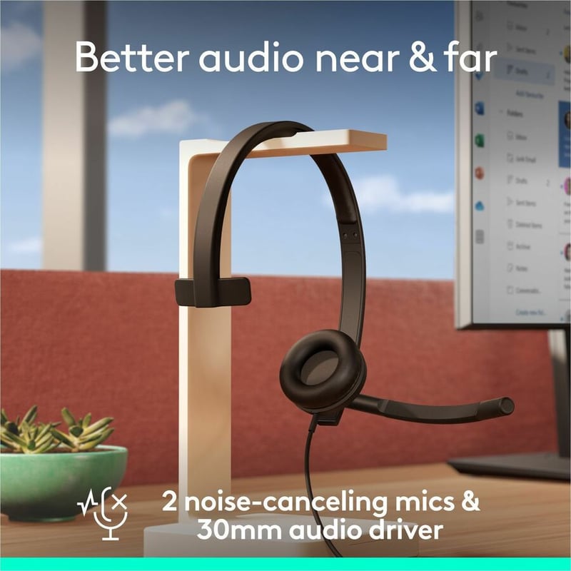 USB C HEADSET MONO H570E TEAMS - Thumbnail 3