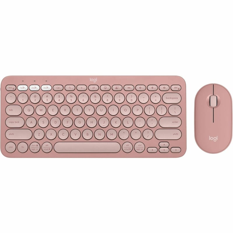 Logitech Pebble 2 Combo Wireless Keyboard and Mouse - Thumbnail 1