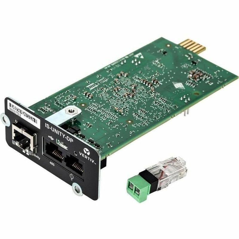 Vertiv Liebert IntelliSlot Unity-DP-Network Card - Remote Monitoring|Dual Protocol - Thumbnail 3