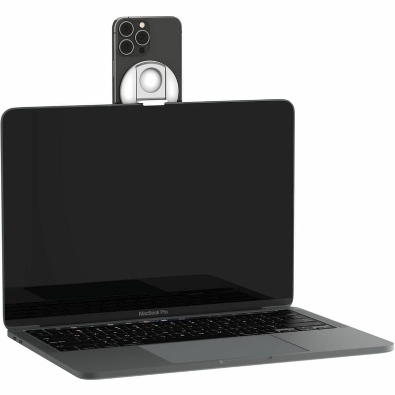 Belkin Mounting Bracket for iPhone 13, iPhone 13 mini, iPhone 13 Pro, iPhone 13 Pro Max, iPhone 12, iPhone 12 mini, iPhone 12 Pro, iPhone 12 Pro Max, iPhone 14, iPhone 14 Plus, iPhone 14 Pro Max, ... - White - Landscape/Portrait - Thumbnail 4