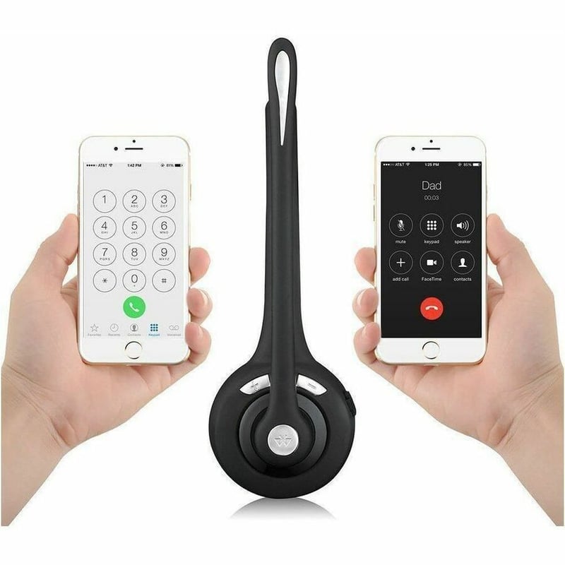 WIRELESS OFFICE HEADSET BLUETOOTH 5.2 SINGLE SPEAKER - Thumbnail 2