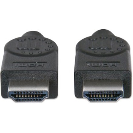 HDMI 4K@30Hz Cable, 1m, Male to Male, Black, Ultra HD 4k x 2k, Fully Shielded, Gold Plated Contacts, Lifetime Warranty, High Speed, Equivalent to HDMM1M - Thumbnail 3