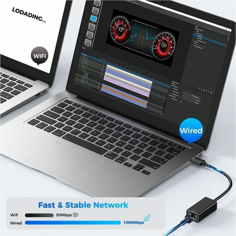 USBA 3.2 TO 1GBPS ETHERNET ADAPTER- TAA COMPLIANT - Thumbnail 4