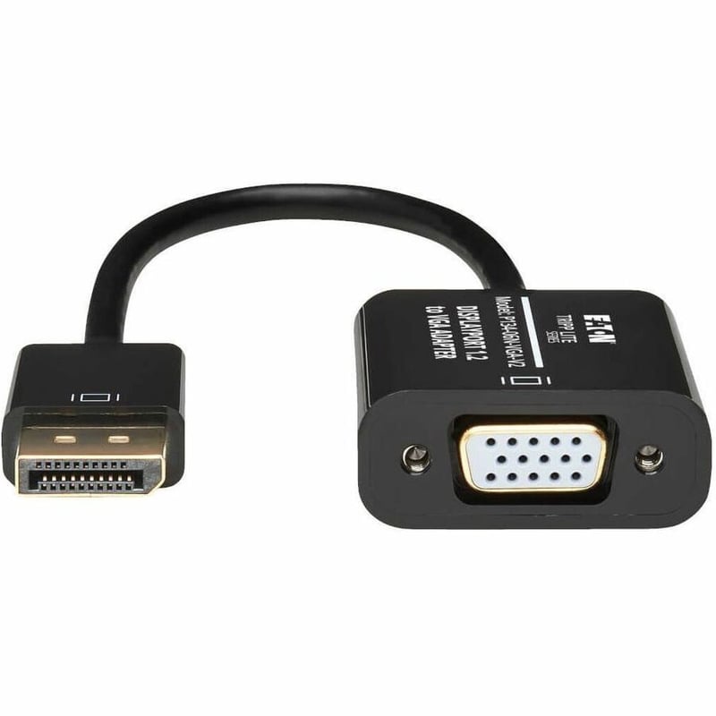 Tripp Lite by Eaton DisplayPort to VGA Active Adapter Video Converter DP ver 1.2 (M/F) 6-in. (15.24 cm) - Thumbnail 2