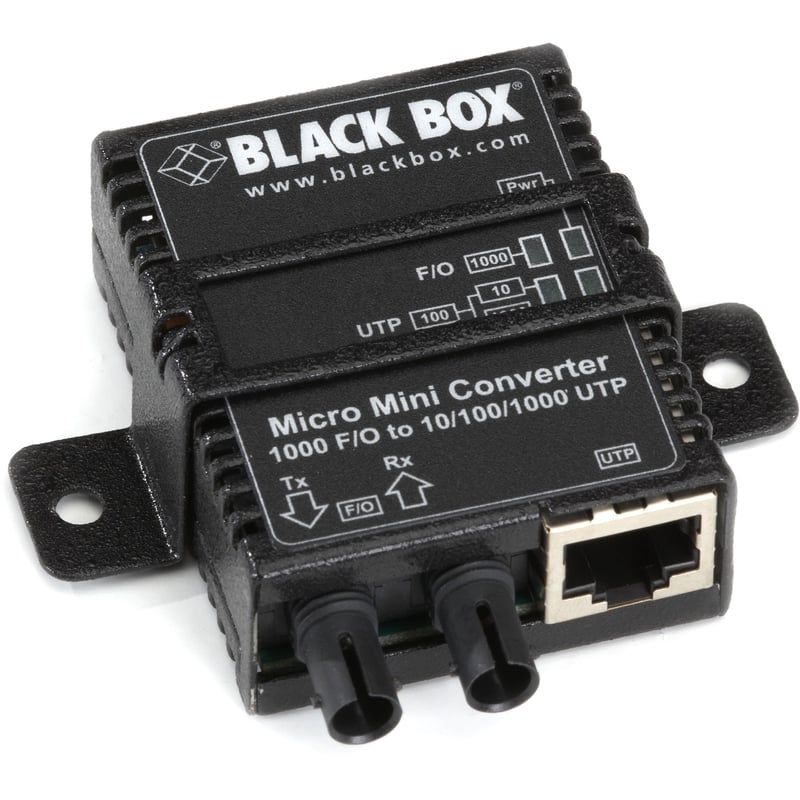 Black Box LMC400-WALL Mounting Bracket for Media Converter - TAA Compliant - Thumbnail 1